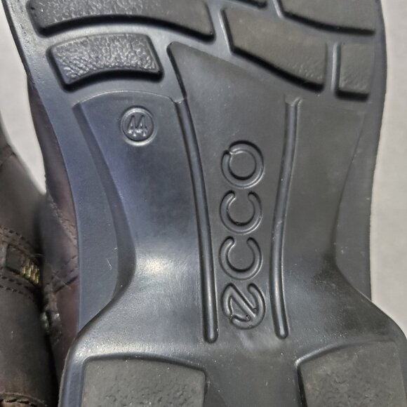 ECCO Turn GTX Chelsea Boots Gore-Tex Waterproof Leather Zip Brown Mens 44EU 10US - Picture 10 of 13